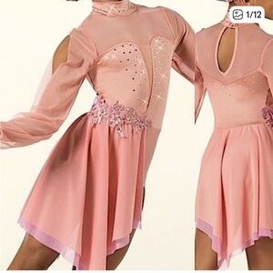 Weissman Blush Pink Formal Kids Dress